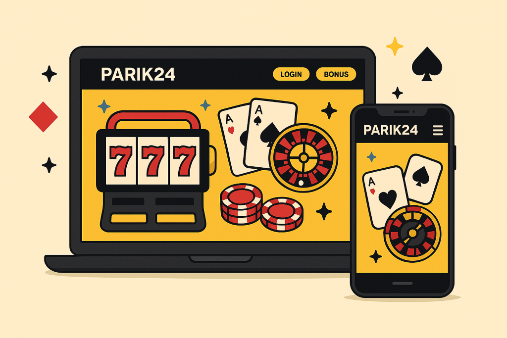 Сучасне онлайн казино Parik24