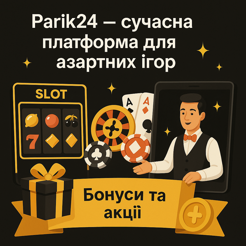 Бонуси в Parik24